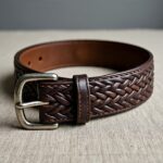 Braided Leather Belt