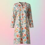 Printed Cotton Kurti with Pockets