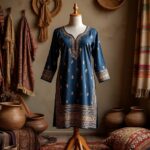 Indigo Block Print Kurti